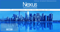 Desktop Screenshot of nexustraducciones.com